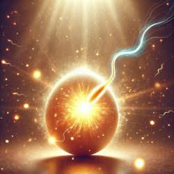 The spark of life at conception